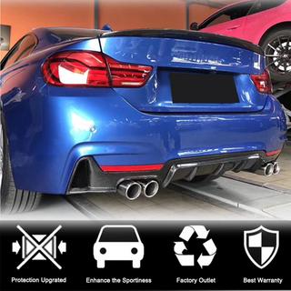 P-Style spoilers (F36, oglekļa šķiedra) BMW 4 sērija F32/F33/F36 2012–2020 foto 2