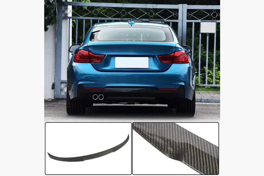 BMW 4 sērija F32/F33/F36 2012–2020 Bagāžnieka vāka spoilers Carbon V4 (F36) Foto 2