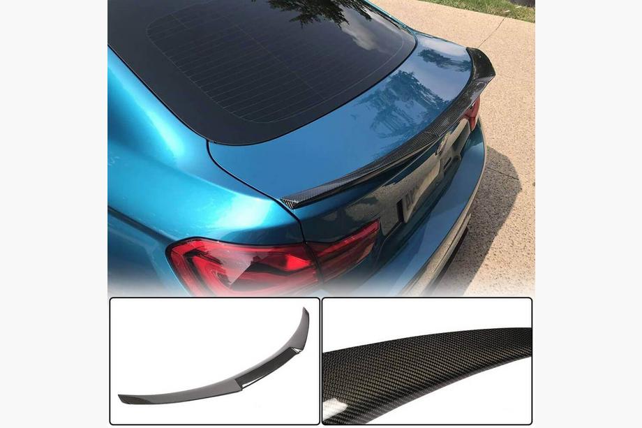 BMW 4 sērija F32/F33/F36 2012–2020 Carbon V6 bagāžnieka vāka spoilers (priekš F36) Image
