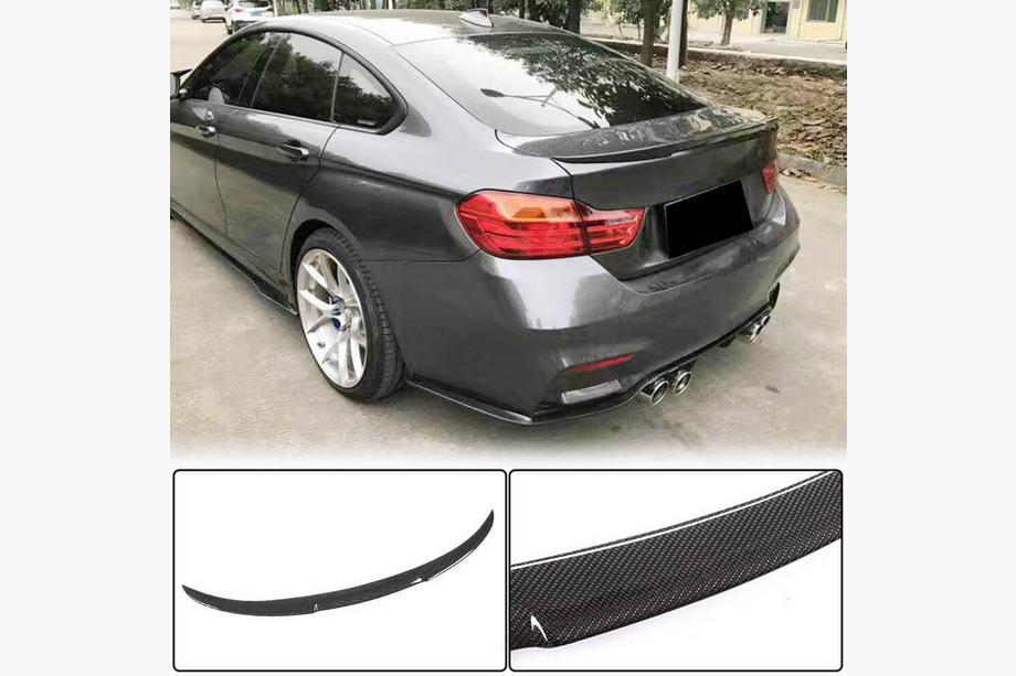 BMW 4 sērija F32/F33/F36 2012–2020 Bagāžnieka vāka spoileris oglekļa V7 (F36) Image