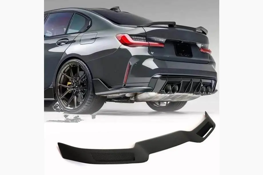 BMW 4. sērija G22/23/26 2020– Spoileris V2 (G22/G82, oglekļa šķiedra) Foto 1