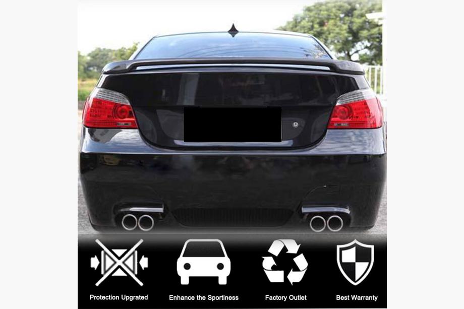BMW 5. sērija E60/E61 2003–2010 Spoileris (SD, oglekļa šķiedra) Foto 2