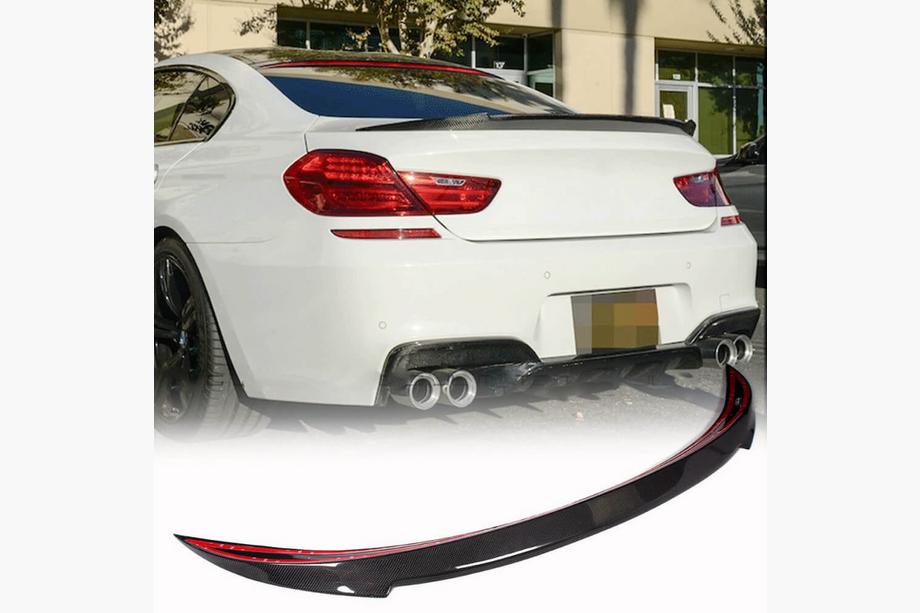 BMW 6. sērija F12/F13/F06 2011–2018 Spoileris V1 (F06/F13, oglekļa šķiedra) Foto 1