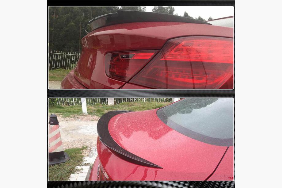 BMW 6. sērija F12/F13/F06 2011–2018 Bagāžnieka vāka spoilers Carbon V2 (F06) Foto 5