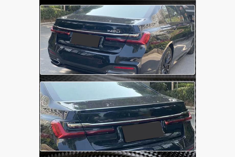 BMW 7. sērija G11/G12 2015–2022 Bagāžnieka vāka spoileris FRP V2 Image