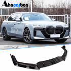 BMW 7. sērija G70/G71 2022– Aizmugures bagāžnieka spoilieris, spīdīgi melns ABS (3 gab./komplekts) foto 1