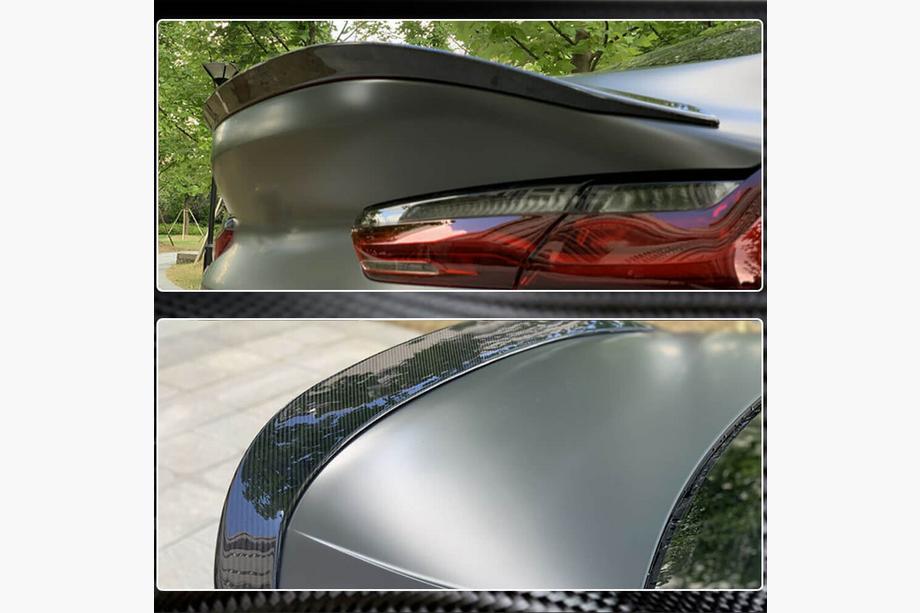 BMW 8. sērija G14/G15/G16 2018– P-Style spoilers (G16/F93, karbons) Foto 5