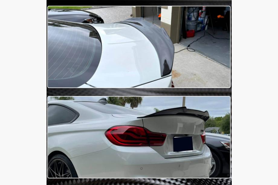 BMW 4 sērija F32/F33/F36 2012–2020 PSM-Style V2 spoileris (F82, karbons) Foto 4