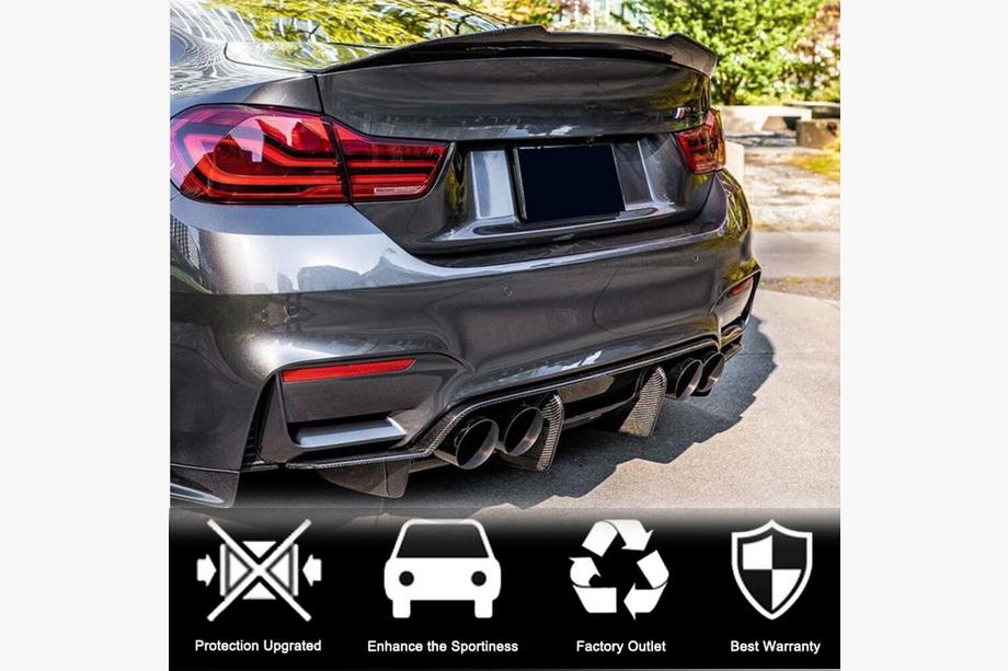BMW 4 sērija F32/F33/F36 2012–2020 PSM-Style V2 spoileris (F82, karbons) Foto 6