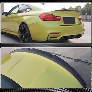 M4-Style V4 spoileris (F82, karbons) BMW 4 sērija F32/F33/F36 2012–2020 foto 4