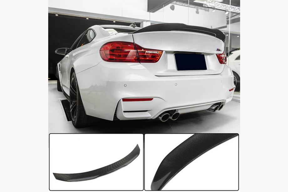 BMW 4 sērija F32/F33/F36 2012–2020 Bagāžnieka vāka spoilers Carbon V7 (priekš F82) Image