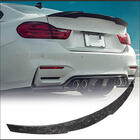 BMW 4 sērija F32/F33/F36 2012–2020 Bagāžnieka vāka spoileris Carbon V8 (F82) foto 8