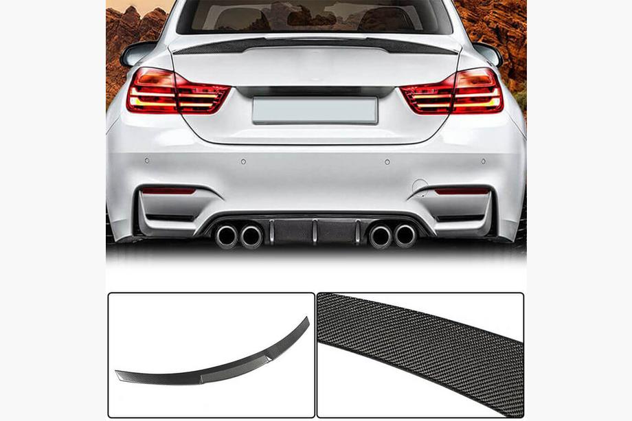 BMW 4 sērija F32/F33/F36 2012–2020 Bagāžnieka vāka spoileris Carbon V8 (F82) Image