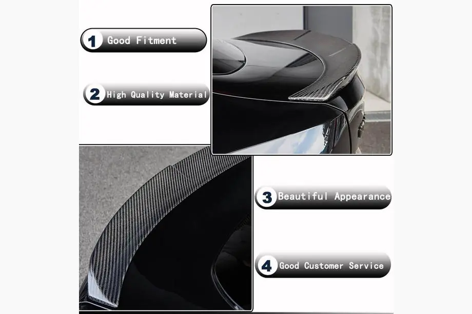BMW 4. sērija G22/23/26 2020– Spoileris V3 (priekš G26) Foto 3