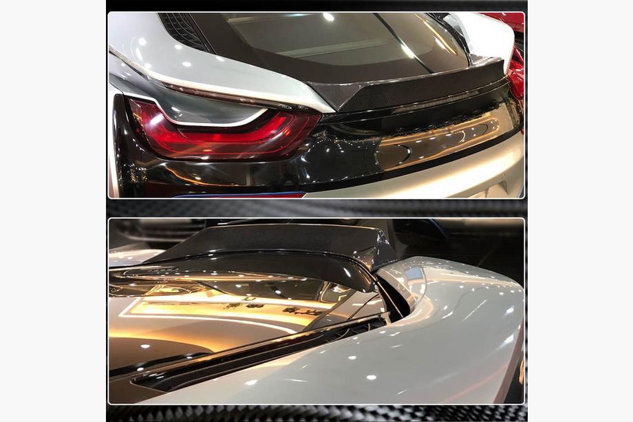 BMW I8 2014–2020 Spoileris V1 (ogleklis) Foto 4