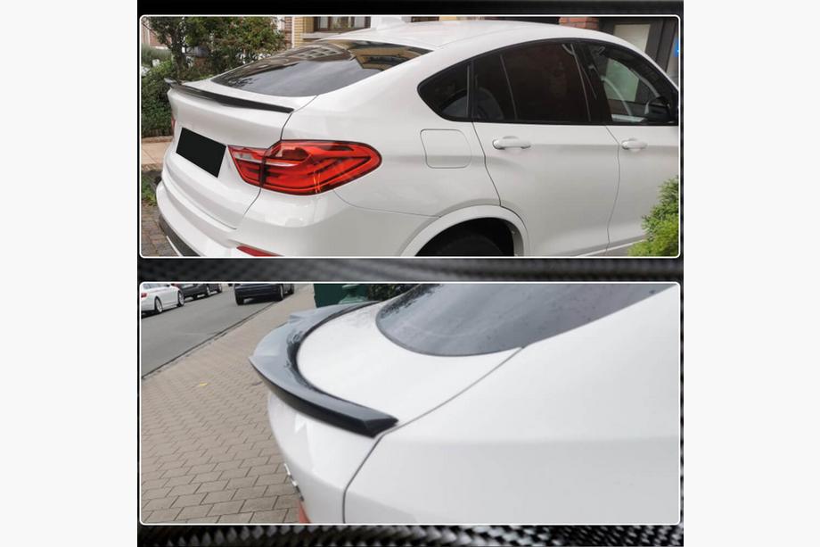 BMW X4 F26 2014–2018 Bagāžnieka vāka spoileris FRP V5 Image