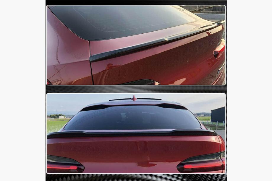 BMW X4 G02 2018– Spoileris M4-Style V2 (Carbon) Foto 3