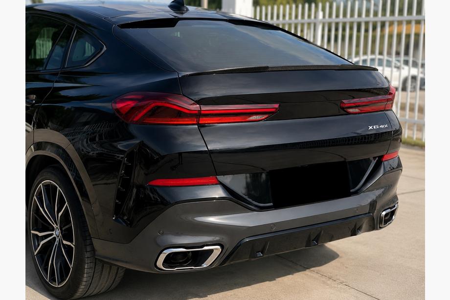 BMW X6 G06 2019–2027 M4-Style spoileris (oglekļa šķiedra) Image