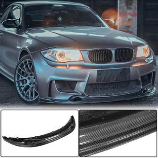 Priekšējā bampera lūpa Lip V2 (1M E82, karbons) BMW 1. sērija E81/E82/E87/E88 2004–2011 foto 1
