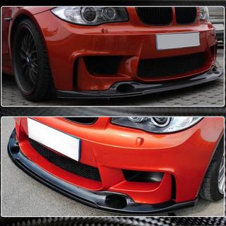 Priekšējā bampera lūpa Lip V2 (1M E82, karbons) BMW 1. sērija E81/E82/E87/E88 2004–2011 foto 3