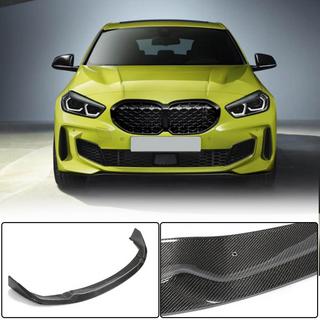 Priekšējā bampera lūpas uzlika Lip (M-Sport, oglekļa šķiedra) BMW 1. sērija F40 2019–2024 foto 1