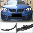 BMW 2. sērija F22/F23 2014–2021 Priekšējā bampera lūpas spoileris V1 (F22/F23 M-Sport, oglekļa šķiedra) foto 1