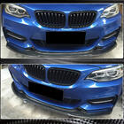 BMW 2. sērija F22/F23 2014–2021 Priekšējā bampera lūpas spoileris V1 (F22/F23 M-Sport, oglekļa šķiedra) foto 3