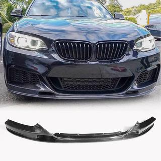 Priekšējā bampera lūpa V2 (F22/23 M-Sport, oglekļa šķiedra) BMW 2. sērija F22/F23 2014–2021 foto 1