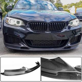 Priekšējā bampera lūpa V2 (F22/23 M-Sport, oglekļa šķiedra) BMW 2. sērija F22/F23 2014–2021 foto 2