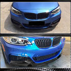 BMW 2. sērija F22/F23 2014–2021 Priekšējā bampera lūpa V3 (F22/23 M-Sport, oglekļa šķiedra) foto 2