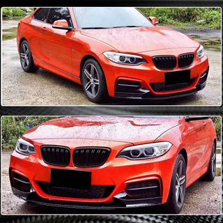 Priekšējā bampera lūpa V3 (F22/23 M-Sport, oglekļa šķiedra) BMW 2. sērija F22/F23 2014–2021 foto 3