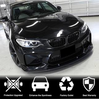 Priekšējā bufera lūpa Lip V6 (F87 M2, oglekļa šķiedra) BMW 2. sērija F22/F23 2014–2021 foto 2