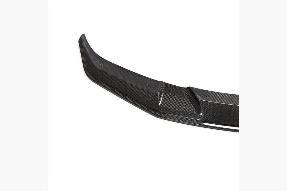 BMW 2. sērija F22/F23 2014–2021 Priekšējā bampera lūpa Lip V1 (F87 M2 Competition, oglekļa šķiedra) Foto 3