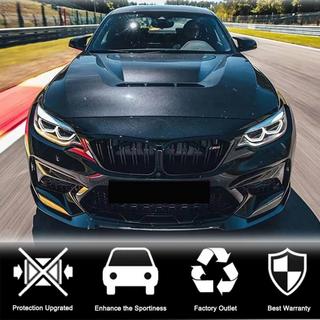 Priekšējā bampera lūpa Lip V3 (F87 M2 Competition, oglekļa šķiedra) BMW 2. sērija F22/F23 2014–2021 foto 4