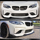 BMW 2. sērija F22/F23 2014–2021 Priekšējā bufera lūpa Lip V4 (F87 M2, oglekļa šķiedra) foto 4