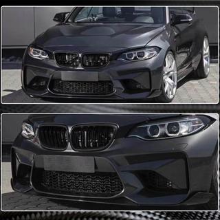 Priekšējā bufera lūpa Lip V4 (F87 M2, oglekļa šķiedra) BMW 2. sērija F22/F23 2014–2021 foto 3