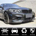 BMW 2. sērija F22/F23 2014–2021 Priekšējā bampera lūpa Lip V3 (F87 M2, oglekļa šķiedra) foto 5