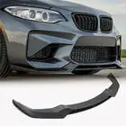 BMW 2. sērija F22/F23 2014–2021 Priekšējā bampera lūpa Lip V2 (F87 M2, oglekļa šķiedra) foto 9