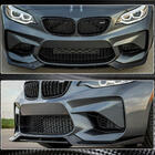BMW 2. sērija F22/F23 2014–2021 Priekšējā bampera lūpa Carbon V6 (F87) foto 6