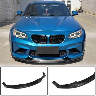 Priekšējā bampera lūpas spoileris Lip V1 (F87 M2, karbons) BMW 2. sērija F22/F23 2014–2021 foto 1