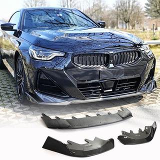 Priekšējā bampera lūpas uzlika Lip (M-Sport, oglekļa šķiedra) BMW 2. sērija G42 2021– foto 1
