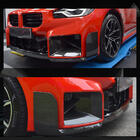 BMW 2. sērija G42 2021– Priekšējā bufera lūpas spoilers Lip V1 (G87, oglekļa šķiedra) foto 7