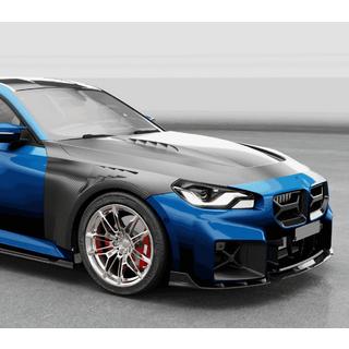 Priekšējā bampera lūpa Lip V2 (G87, oglekļa šķiedra) BMW 2. sērija G42 2021– foto 2