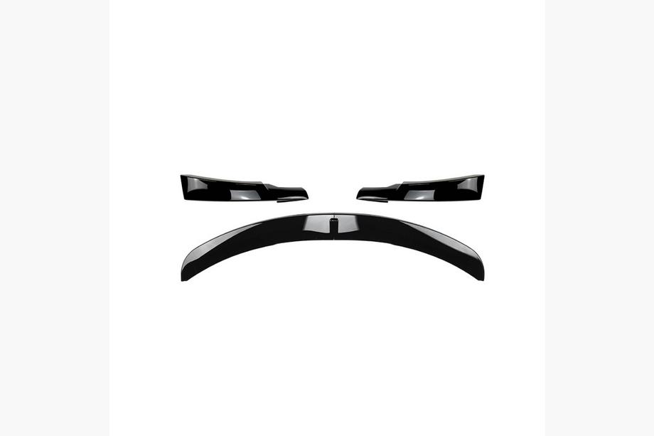 BMW 3. sērija E90/E91 2005–2011 Priekšējā bampera lūpa ABS V1 (2008-2011 M-Sport) Foto 4