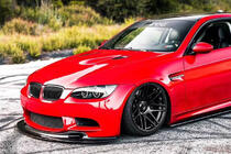 BMW 3. sērija E92/E93 2006–2013 Priekšējā bufera lūpa GT4-Style (M3, oglekļa šķiedra) foto 3