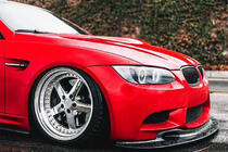 BMW 3. sērija E92/E93 2006–2013 Priekšējā bufera lūpa GT4-Style (M3, oglekļa šķiedra) foto 4