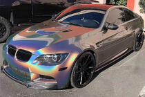 BMW 3. sērija E92/E93 2006–2013 Priekšējā bufera lūpa Lip V-Style (M3, oglekļa šķiedra) foto 4