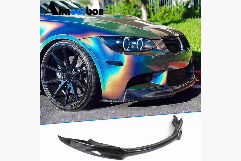 BMW 3. sērija E92/E93 2006–2013 Priekšējā bufera lūpa Lip V-Style (M3, oglekļa šķiedra) Image