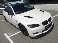 BMW 3. sērija E92/E93 2006–2013 Priekšējā bufera lūpa Lip Hamman-Style V2 (M3, oglekļa šķiedra) foto 3