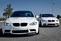 BMW 3. sērija E92/E93 2006–2013 Priekšējā bampera lūpa AK-Style (M3, oglekļa šķiedra) foto 2